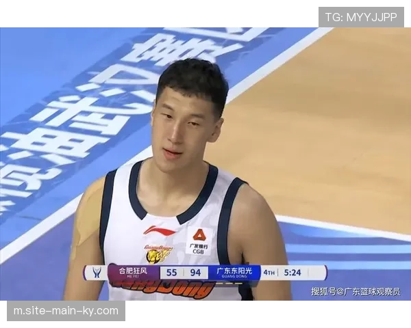 广东杜润旺正负值+26 首发阵容效率值领先明显